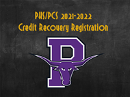 PHS/PCS 2021-2022 Credit Recovery Registration
