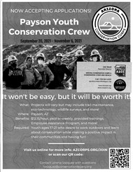 Payson Youth Conservation Crew